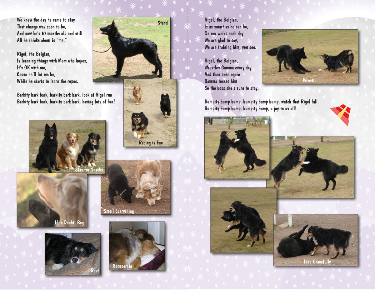 Christmas greeting page 4